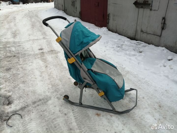 Детские санки коляска Б. У