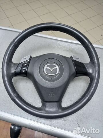Руль с подушкой Мазда 3 BK