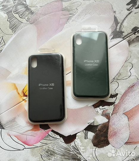 iPhone XR кожанный чехол