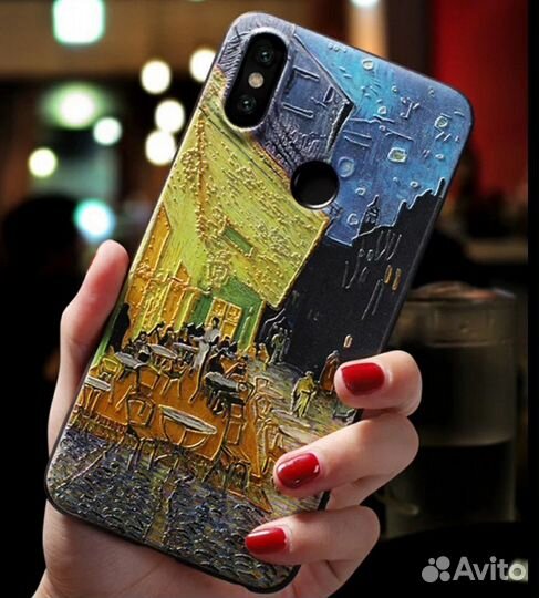 Чехол для телефона Xiaomi Redmi Note 7 рельефный