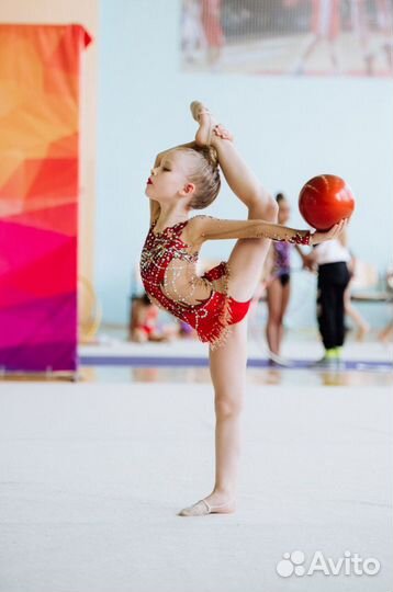 Купальник для художественной гимнастики рост 122