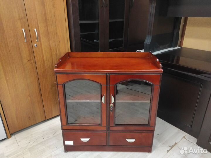 Шкаф для документов, 2 полки/2 ящ. б/у 80х40х86 дв