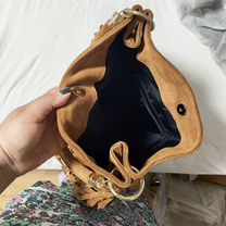 Сумка женская натуральная замша Италия