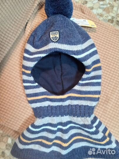 Шапка шлем котик