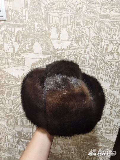Натуральная норковая шапка