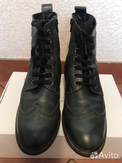 Женские кожанные ботинки Respect