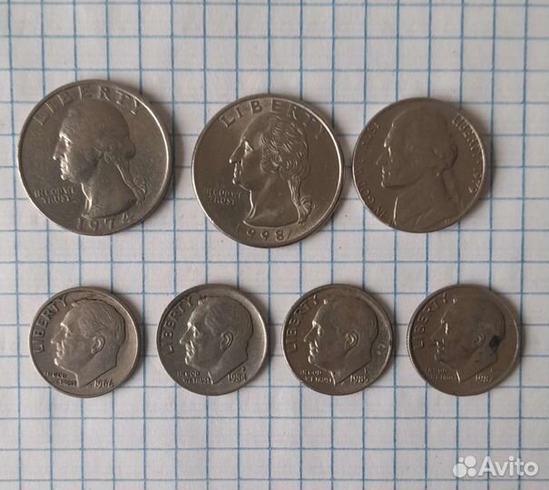 Коллекция монет. 95 шт