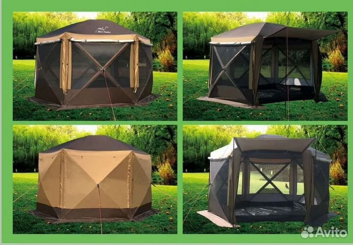 Шатёр автомат traveltop 360х300х215 + пол