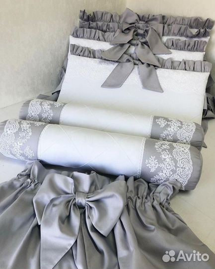 Бортики в детскую кроватку