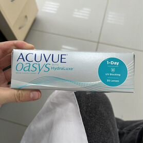 Линзы acuvue oasys hydraLuxe -2.25