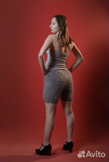 Шорты из козьего пуха размер S-M