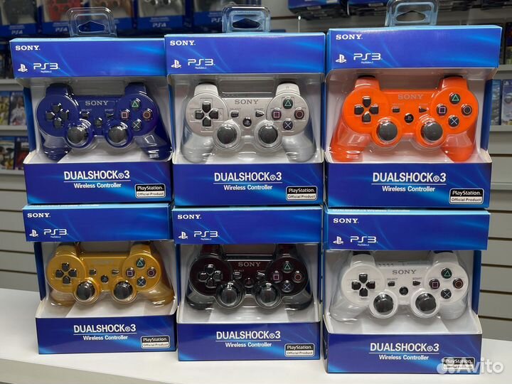 Джойстики Sony Ps3 Гироскоп Вибрация