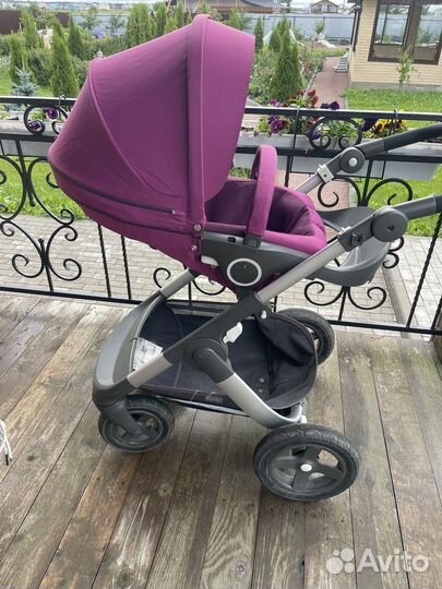 Коляска Stokke Trailz 2в1 Purpur большой комплект