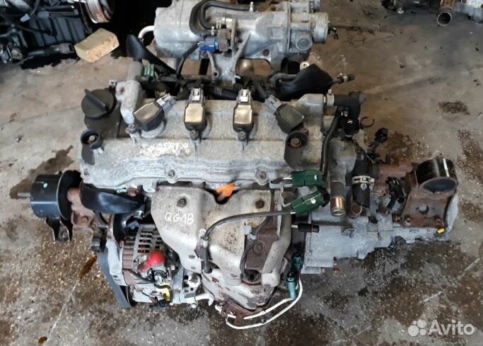 Двигатель Nissan Primera P12E (2002-2007) 1.8 QG18