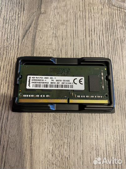 Оперативная память DDR4 4Gb Sodimm