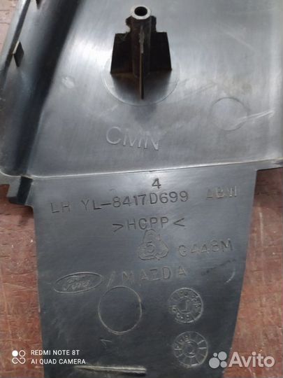 Крышка зеркала левая Mazda Tribute