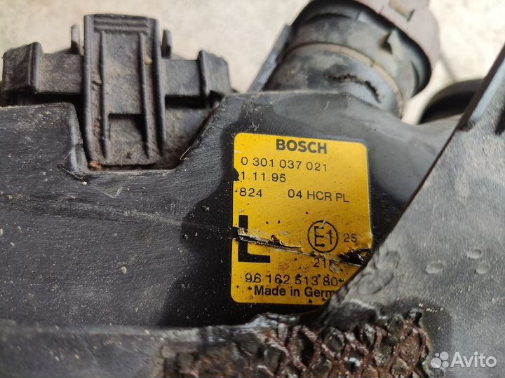 Фара левая Peugeot 406