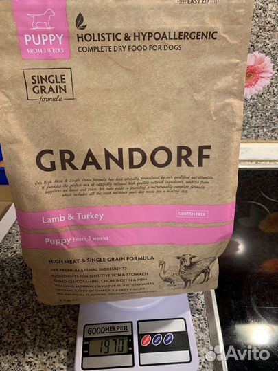 Корм для собак grandorf