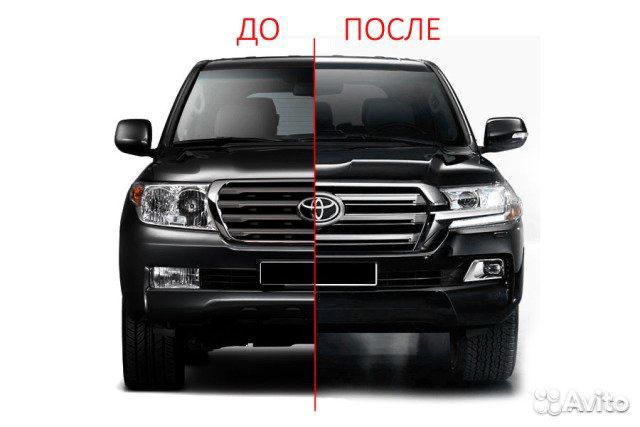Рестайлинг land cruiser 200 переделка под 2019