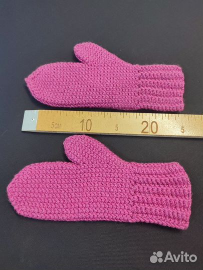 Варежки женские ручная работа