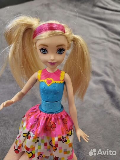 Кукла барби на роликах