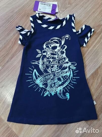 Футболка новая для девочки 98