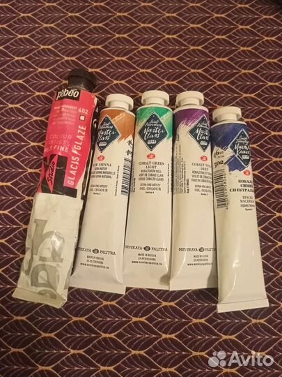 Кисти художественные краски масло акварель