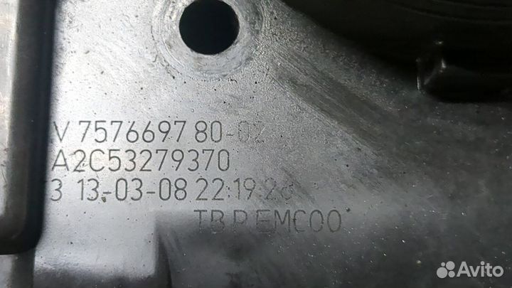 Заслонка дроссельная Peugeot 308, 2008