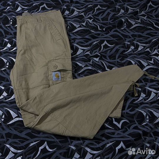 Штаны карго carhartt широкие