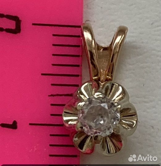 Золотая подвеска 585 проба