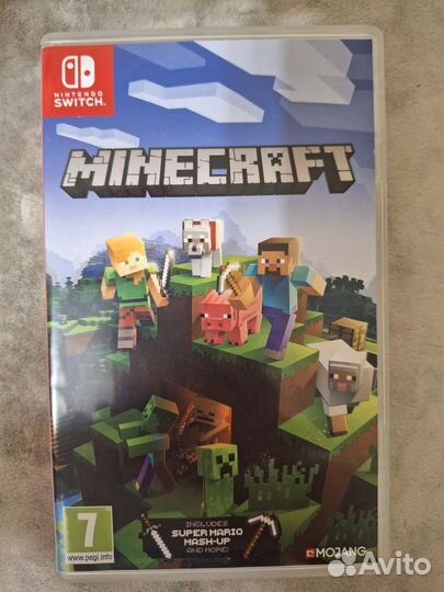Игра Minecraft на Nintendo switch