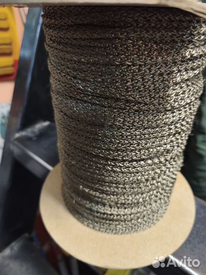 Базальтовый шнур d 4 мм. В бабине 200 м