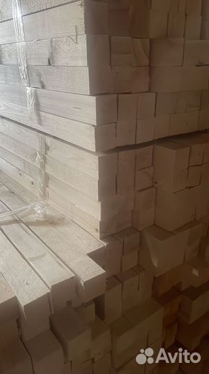 Брусок сухой строганный 50x50x3000 мм