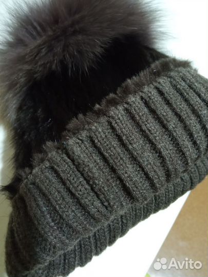 Шапка норковая