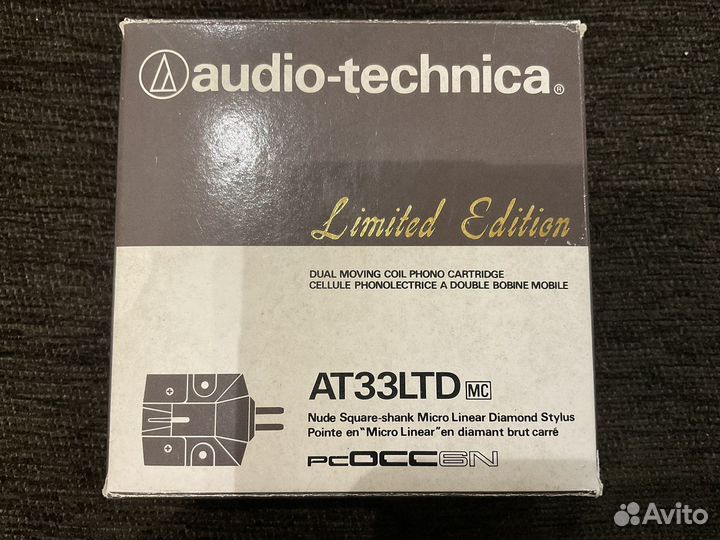 Audio-Technica AT-33E головка звукоснимателя