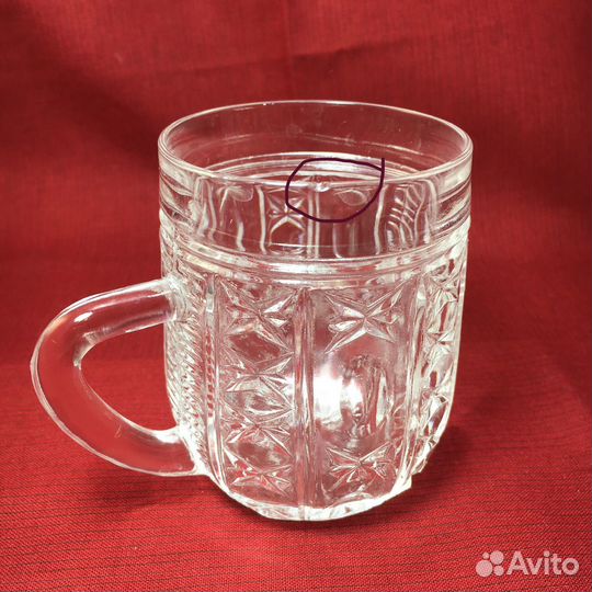 Набор графин и рюмки хрусталь