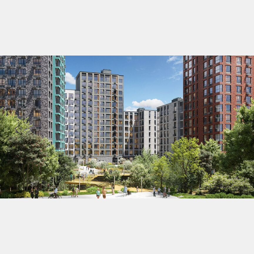 2-к. квартира, 51 м², 15/18 эт.