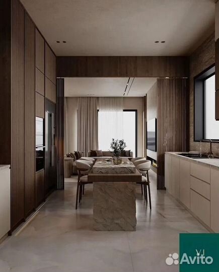 Кухня встраиваемая на заказ