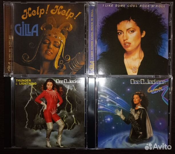Gilla, Dee D. Jackson, CD, Сд диски