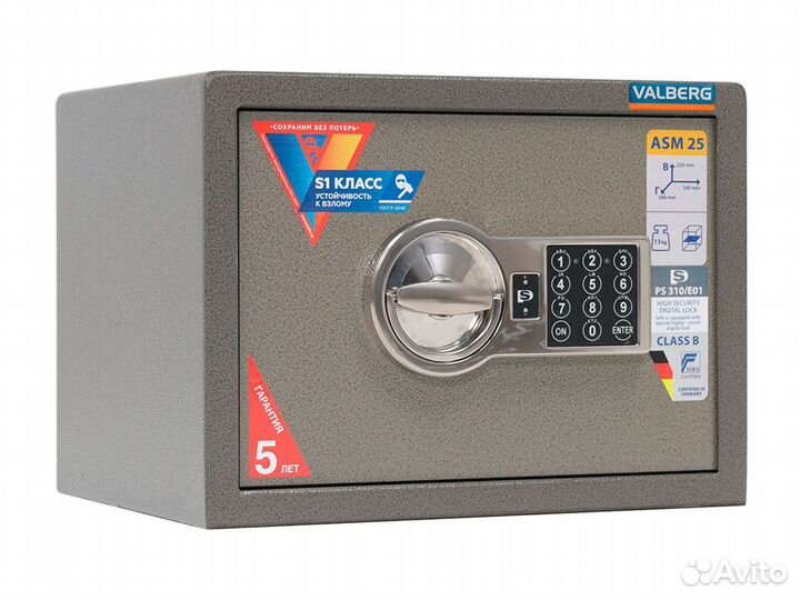 Мебельный сейф valberg ASM-25 EL