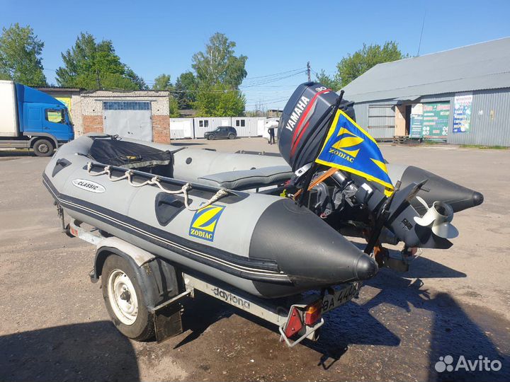 Лодка Zodiac MK2C+ мотор yamaha-30+прицеп мзса