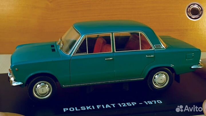 Модель автомобиля Polski fiat 125P Ашет #87