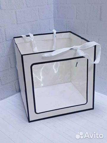 Крафт пакеты с окошком