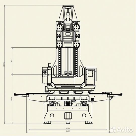 5ти-осевой фрезер jsjd-U450A.K2 siemens чпу