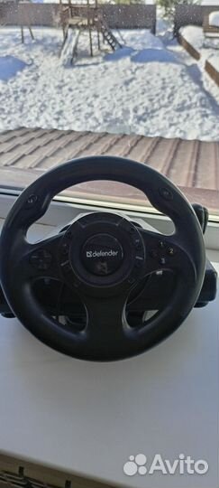 Игровой руль defender forsage drift gt