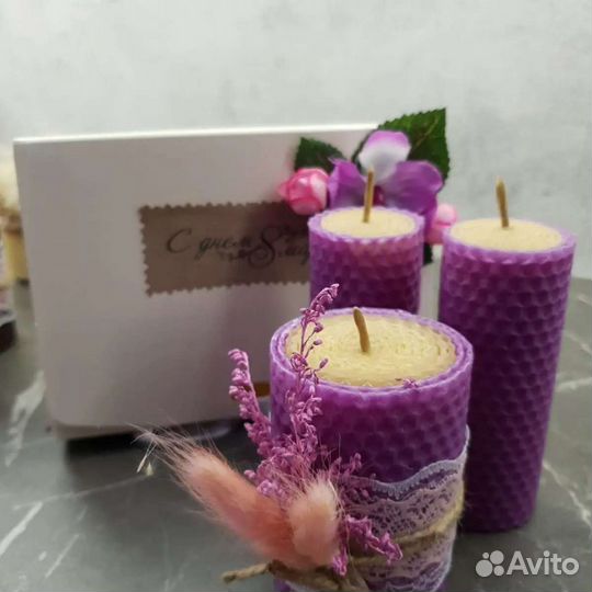 Свечи из вощины