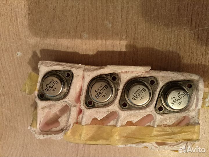 Транзисторы Sansui nma1718, nmc1718 4 шт