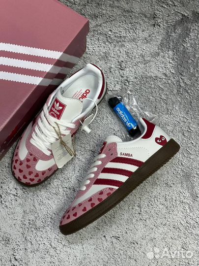 Кроссовки adidas samba rose valentine day