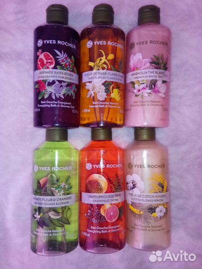 Гели для душа Ив Роше снятости Магнолия Лотос