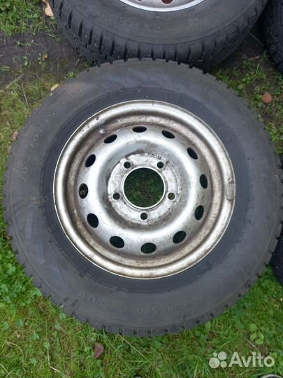 Зимние колеса на ниву